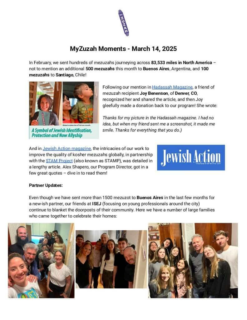 thumbnail of MyZuzah Moments – March 14, 2025